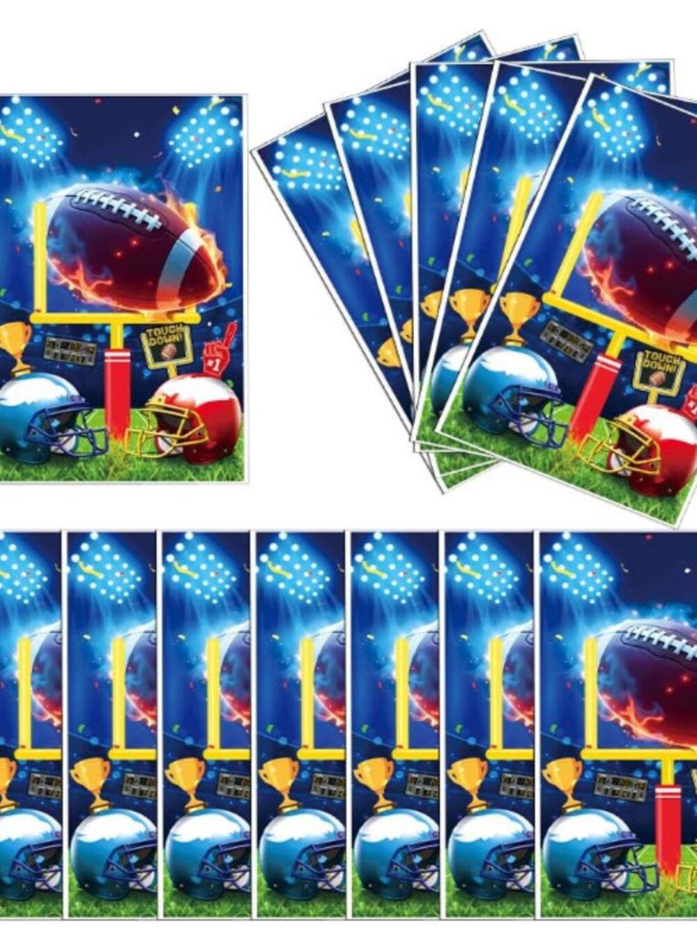 50Pcs Football Party Gift Bags